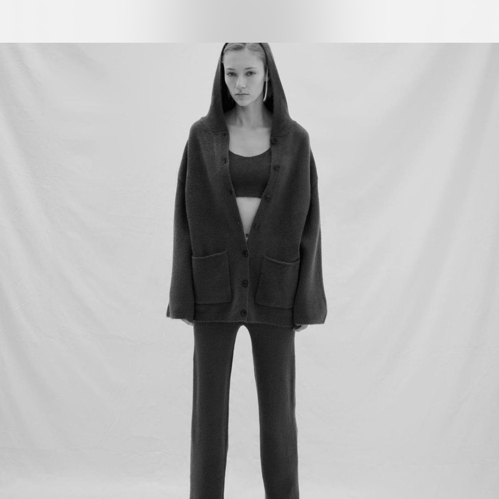 Zara hooded cardigan